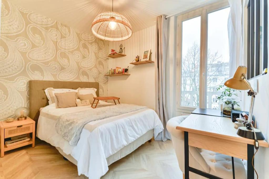 Joli Appartement Bois De Vincennes, Metro 1, Rer A Extérieur photo